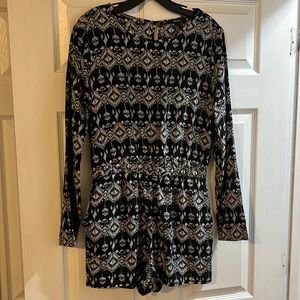 Forever 21 Romper Shorts, Never Worn, Open back Romper